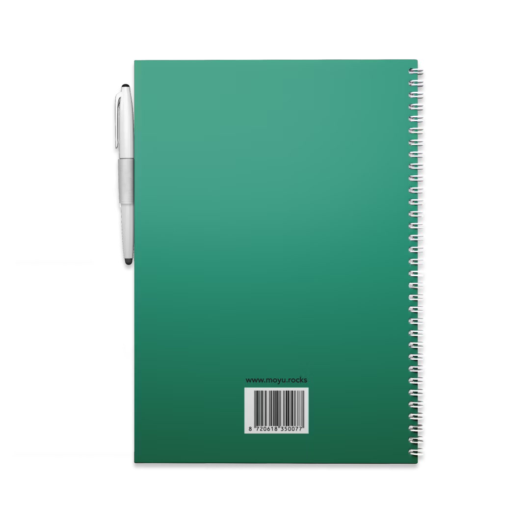 Erasable Notebook A4 - Forest Green