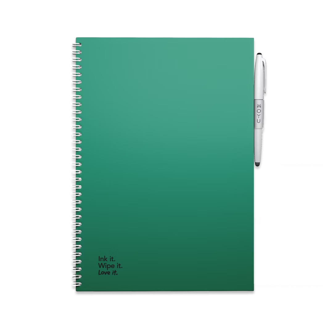 Erasable Notebook A4 - Forest Green