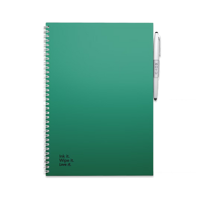 Erasable Notebook A4 - Forest Green
