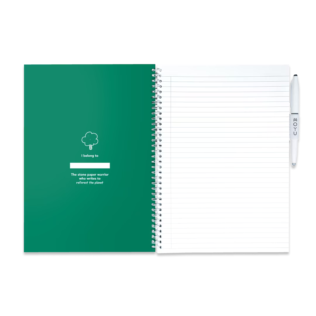 Erasable Notebook A4 - Forest Green