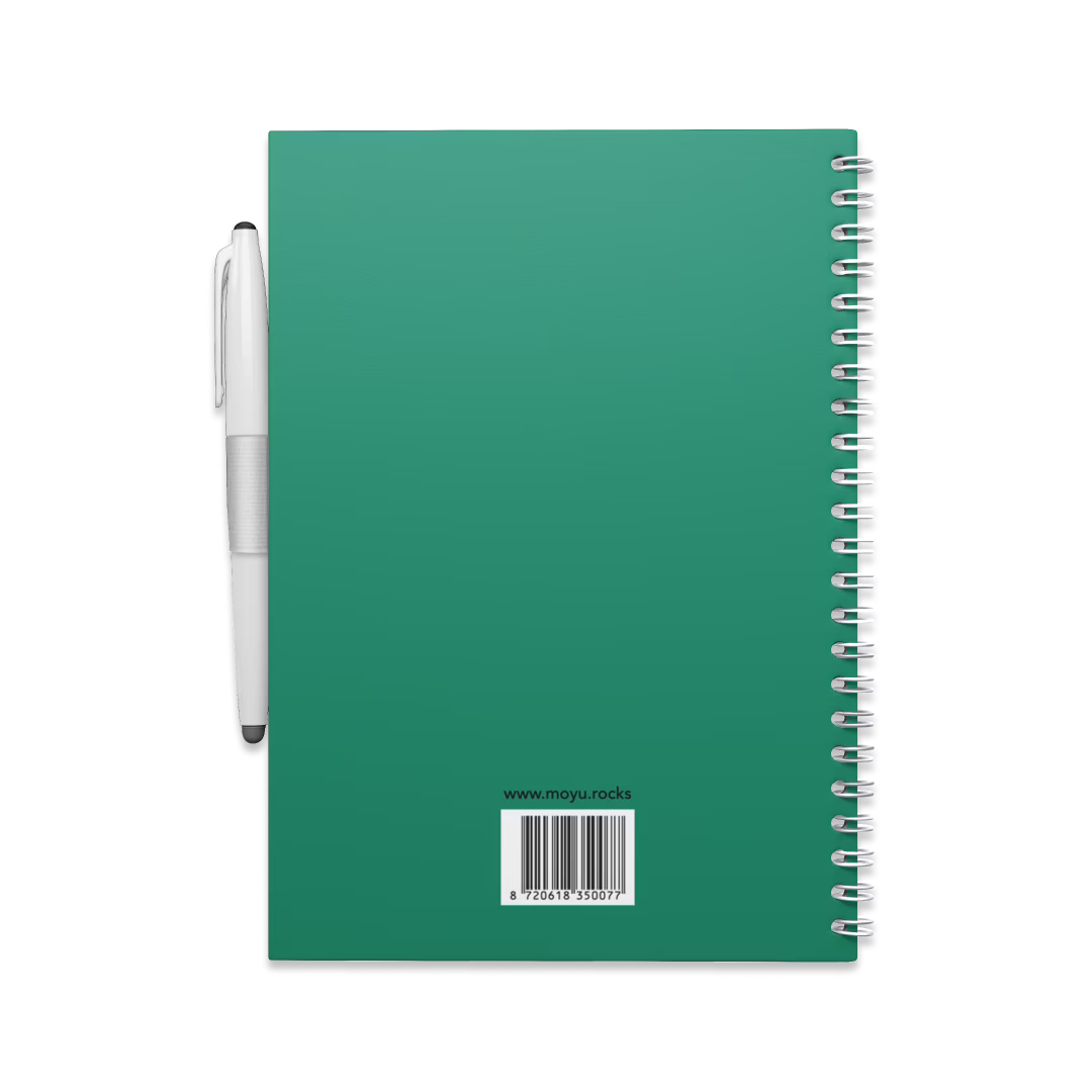 Erasable Notebook A5 - Forest Green