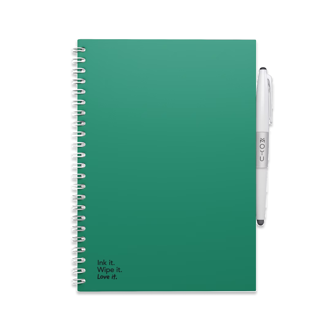 Erasable Notebook A5 - Forest Green