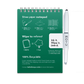 Erasable Notepad A6 - Forest Green
