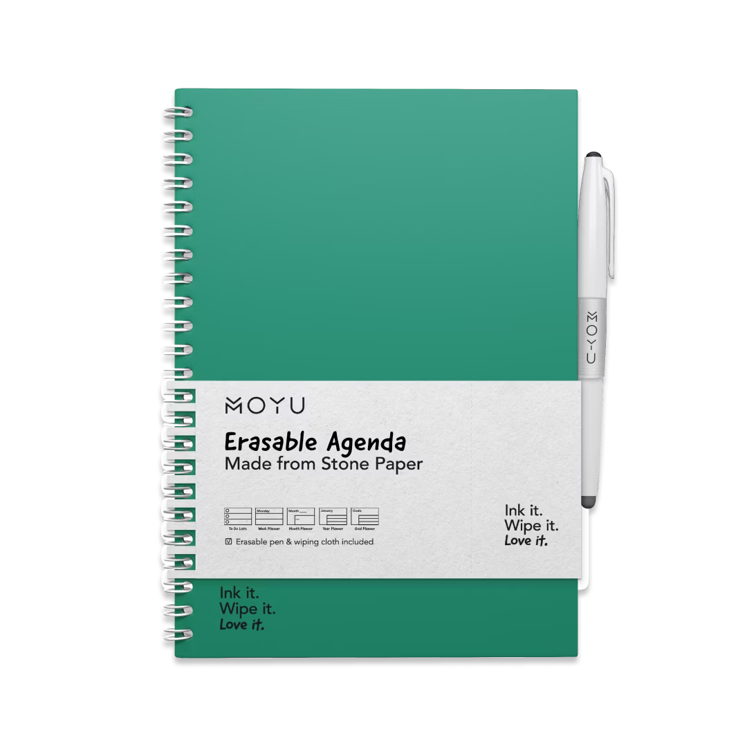 Erasable Agenda A5 - Forest Green