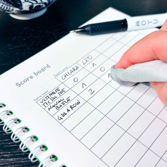 Erasable Game Book A5
