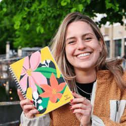 girl-happy-with-flower-vibes-erasable-notebook