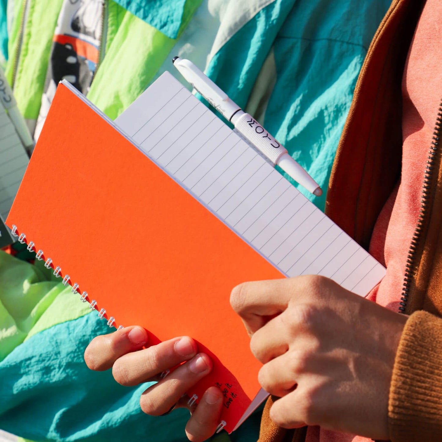 Uitwisbaar Notitieboek Sunset Orange