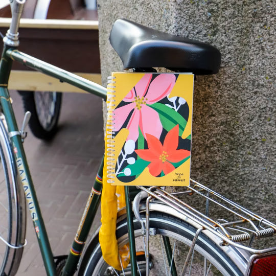 Uitwisbaar Notitieboek A5 - Flower Vibes