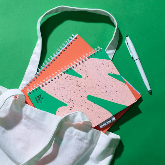 Uitwisbaar Schrijfblok A6 - Flashy Moss