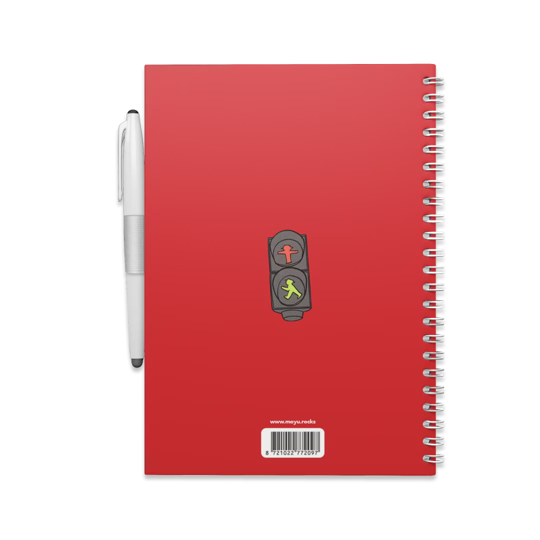 Uitwisbaar Notitieboek A5 - Berlin Editie