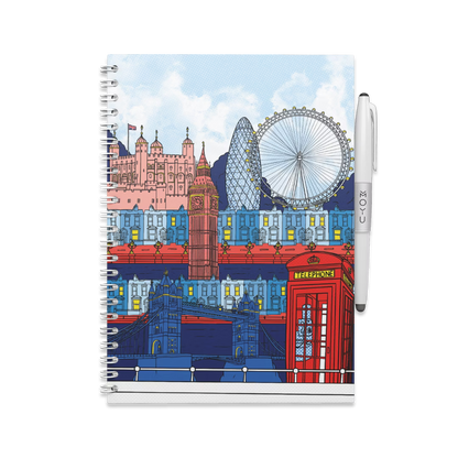 Uitwisbaar Notitieboek A5 - London Editie