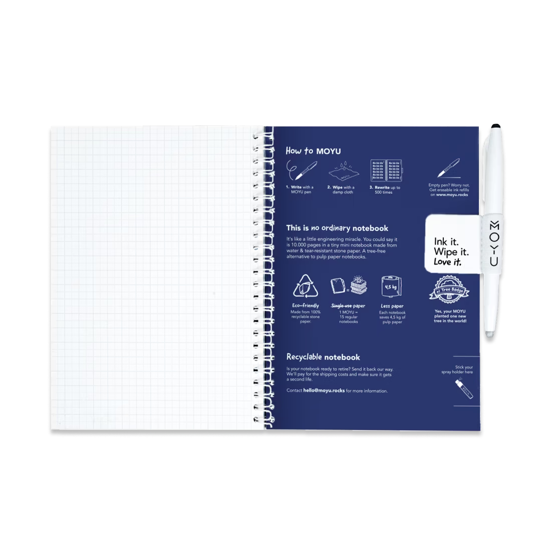 Uitwisbaar Notitieboek A5 - London Editie