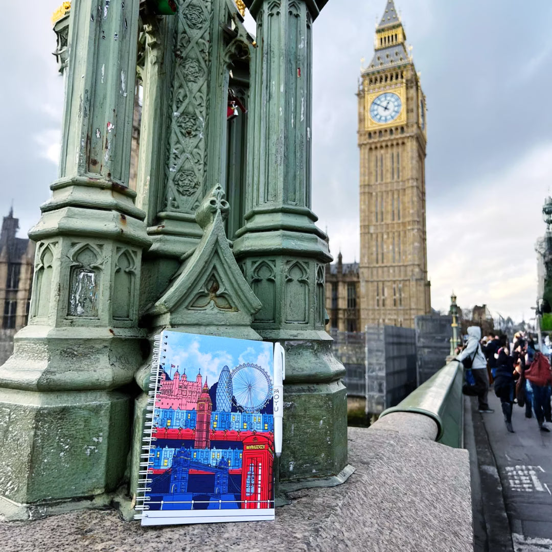 Uitwisbaar Notitieboek A5 - London Editie