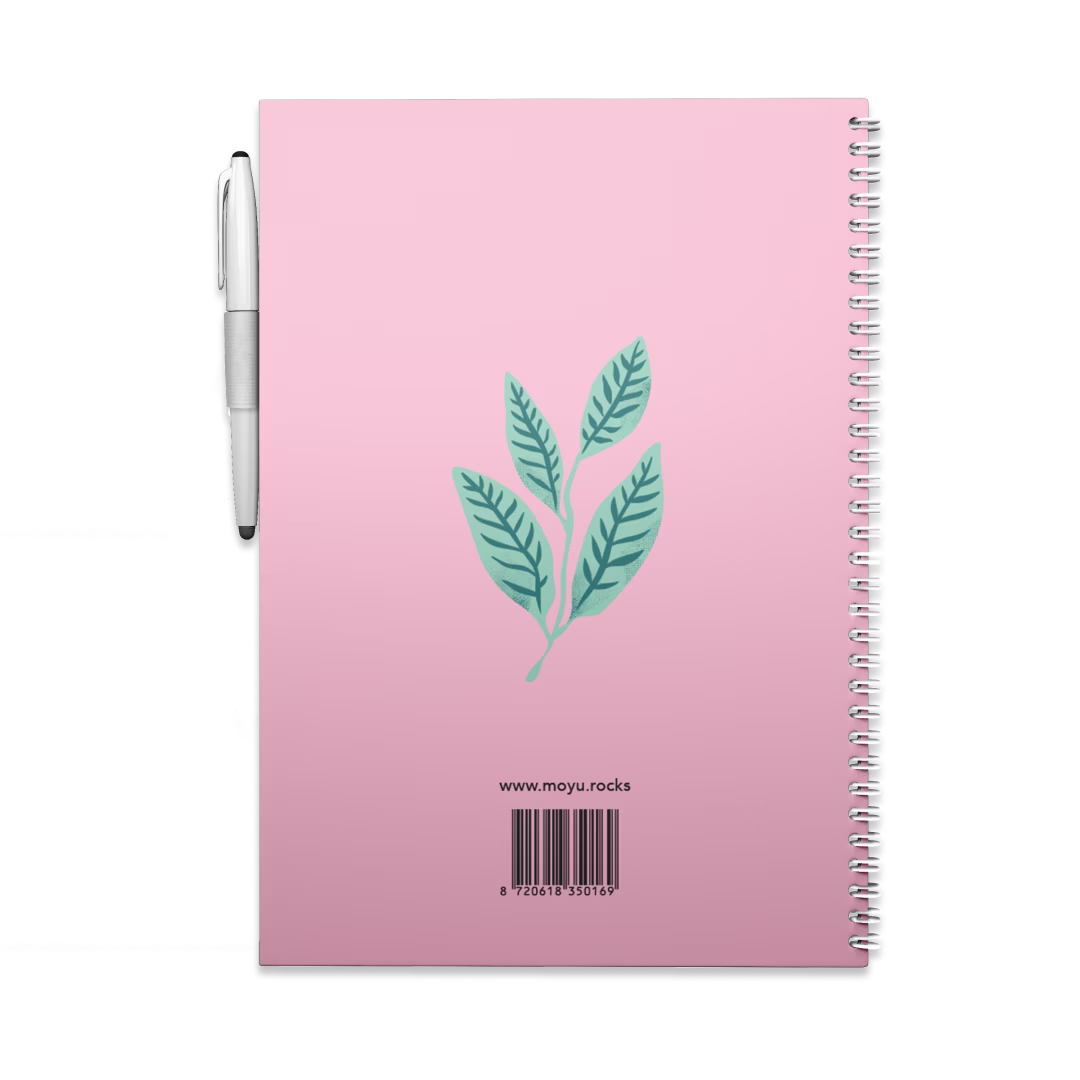 Erasable Notebook A4 - Love Garden