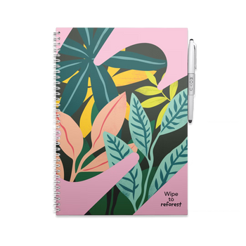 Erasable Notebook A4 - Love Garden