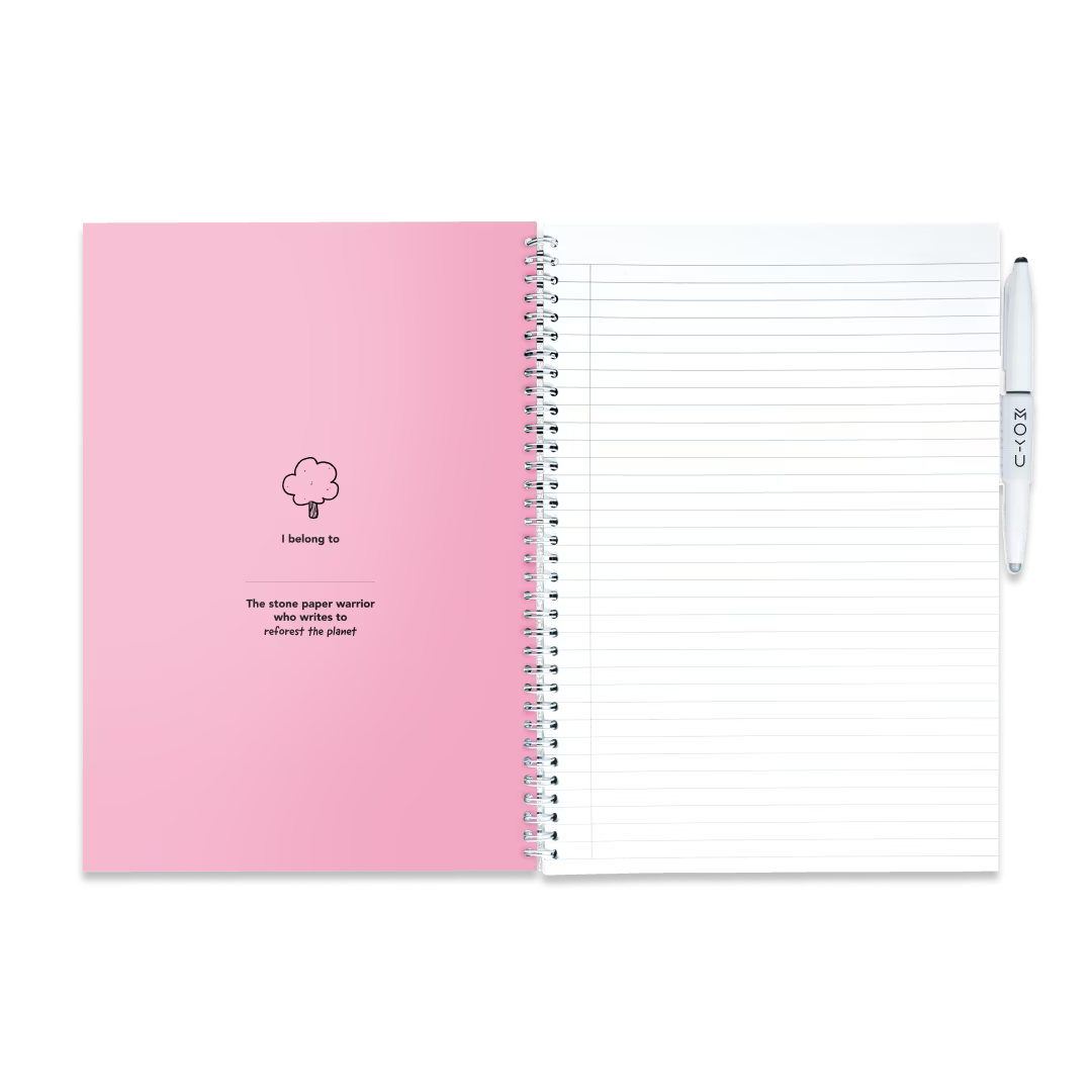 Erasable Notebook A4 - Love Garden
