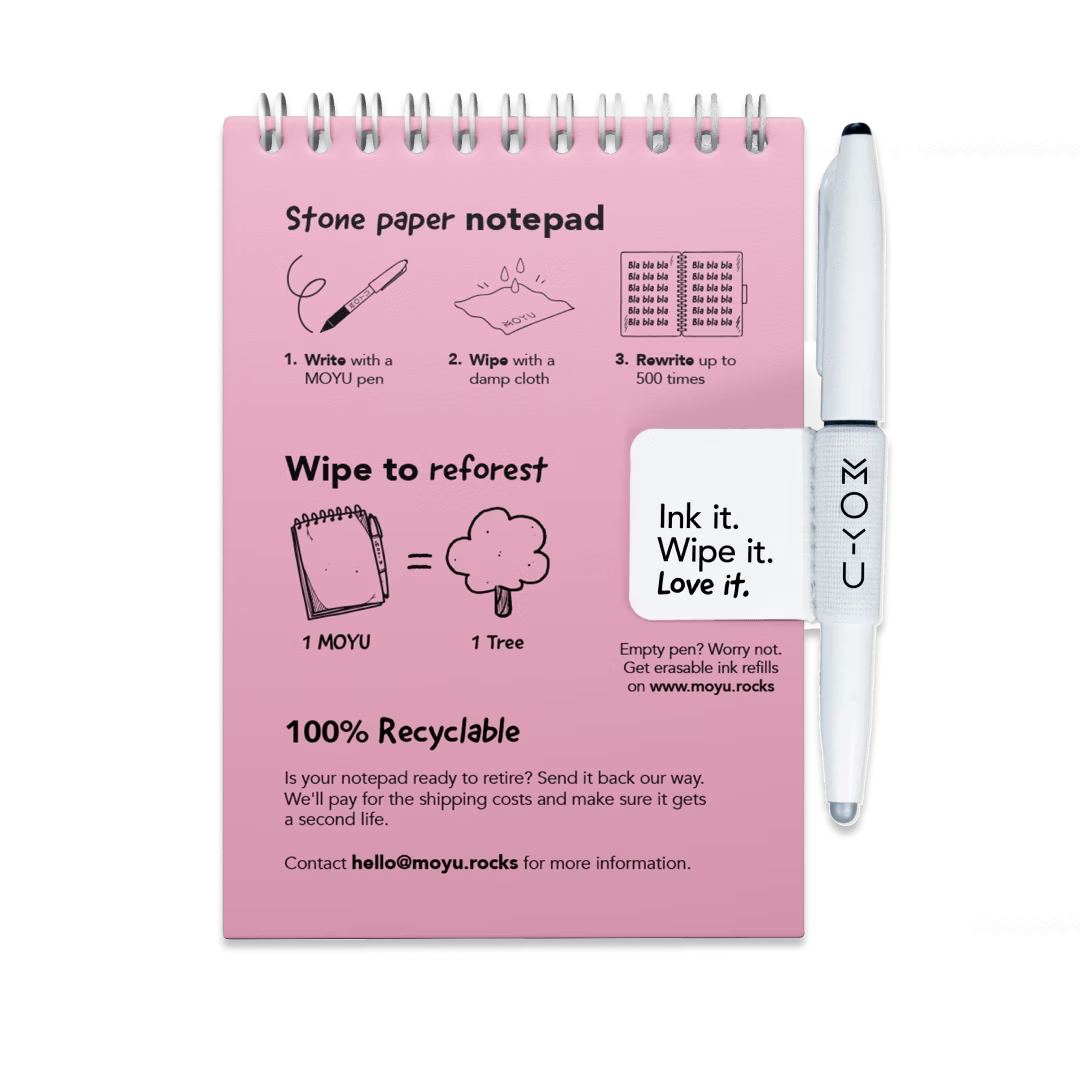 Erasable Notepad A6 - Love Garden