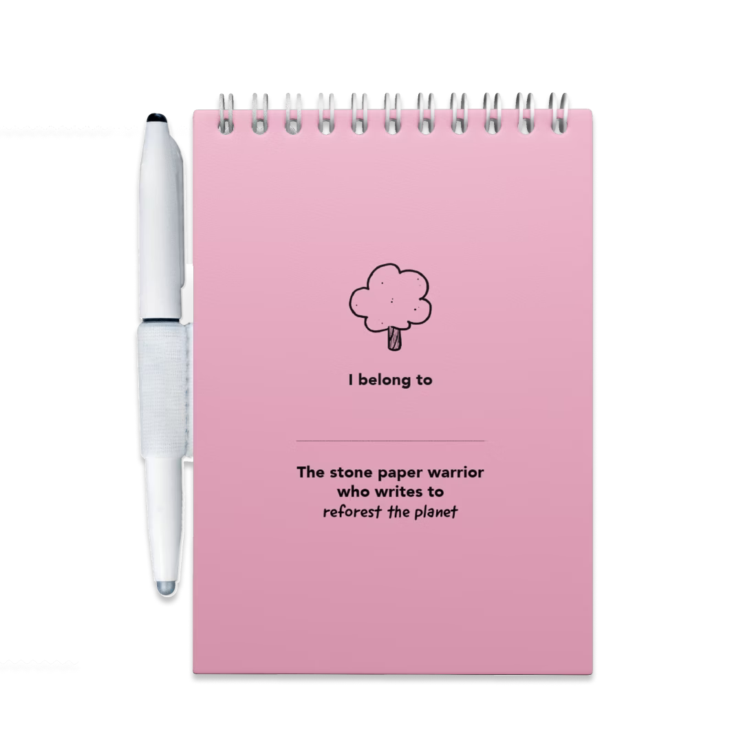 Erasable Notepad A6 - Love Garden