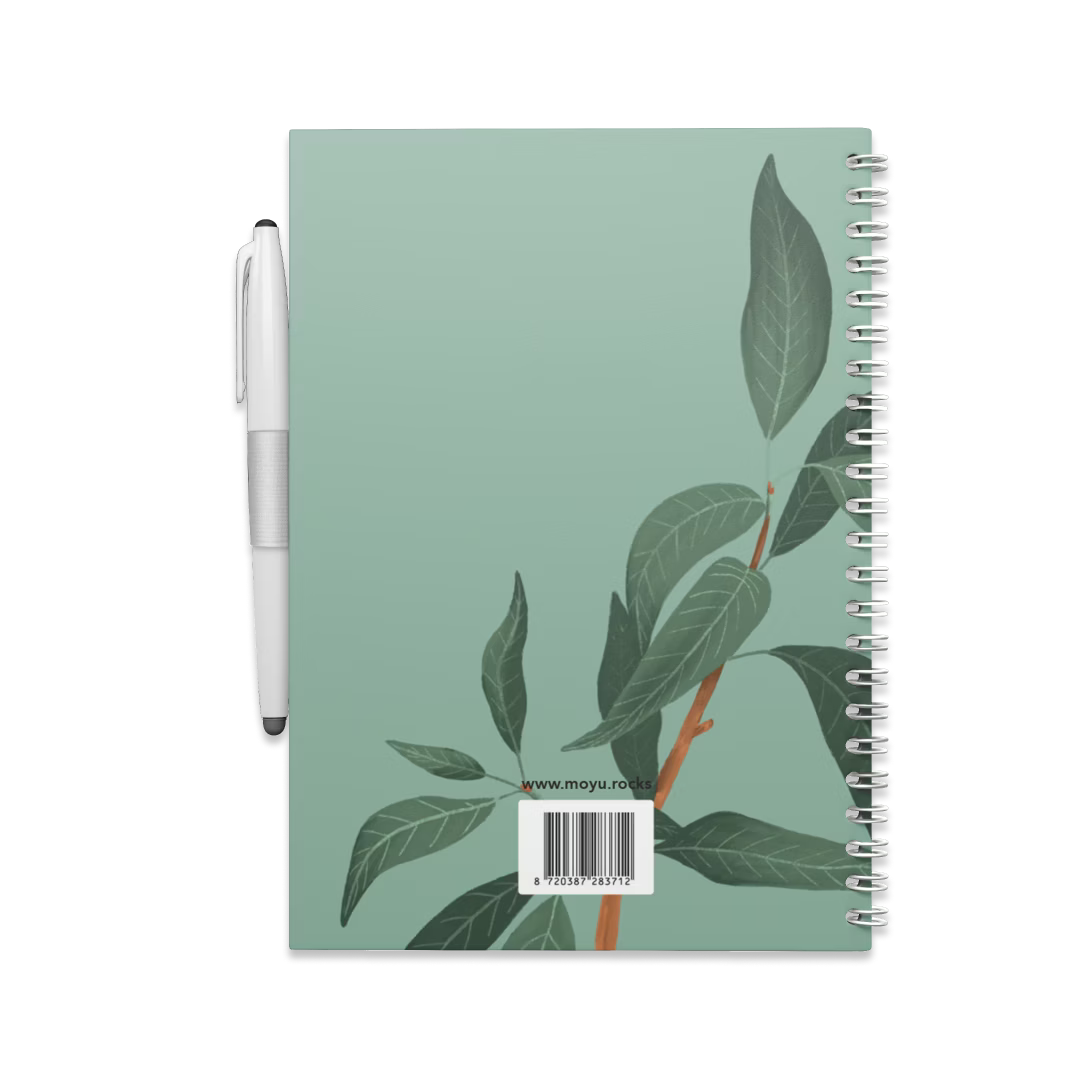 Erasable Notebook A5 - Lovely Leaf