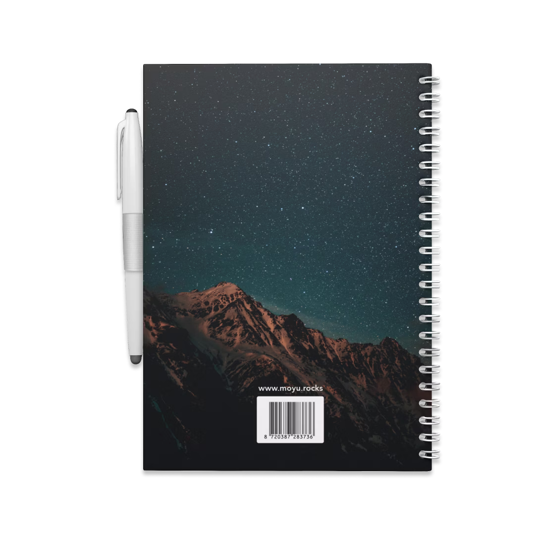 Erasable Notebook A5 - Midnight Mountain