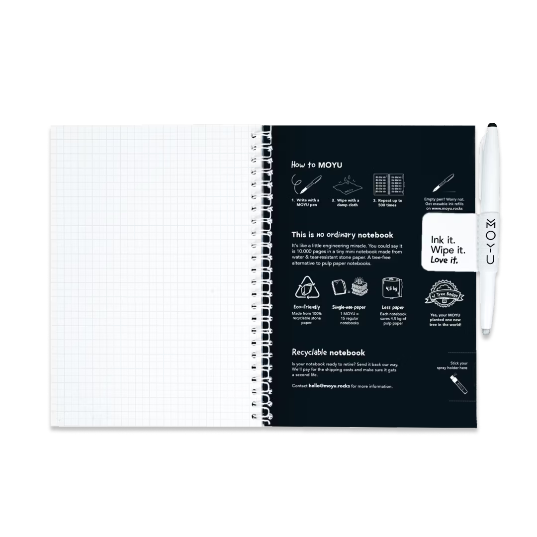 Erasable Notebook A5 - Midnight Mountain