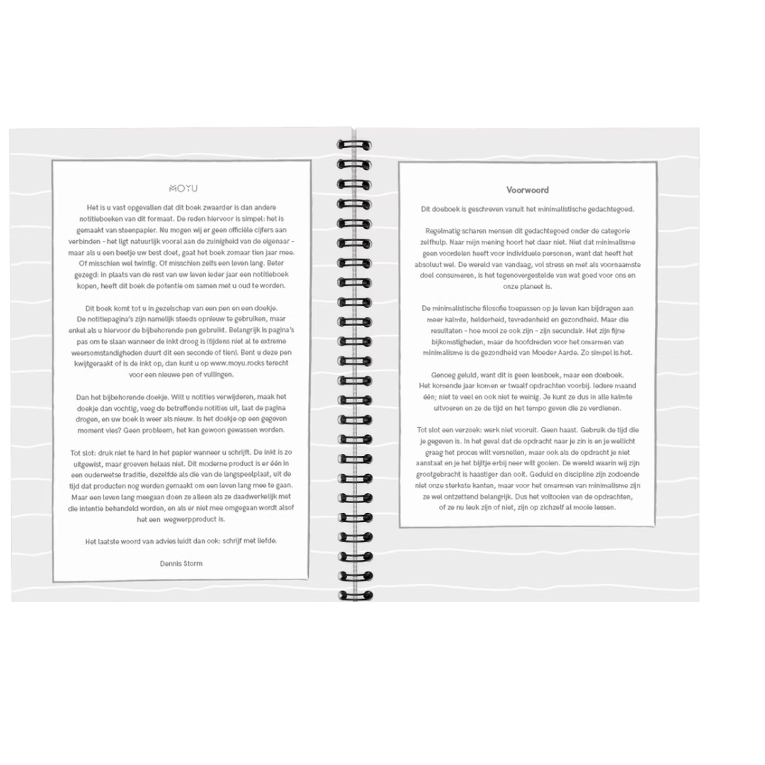 Erasable Workbook A5 - Minimalism