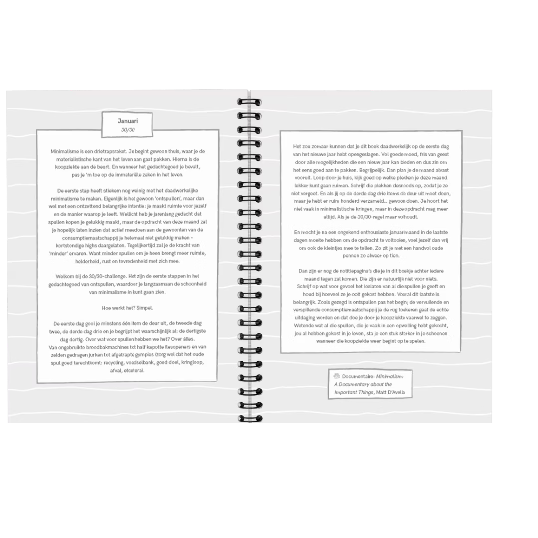 Erasable Workbook A5 - Minimalism
