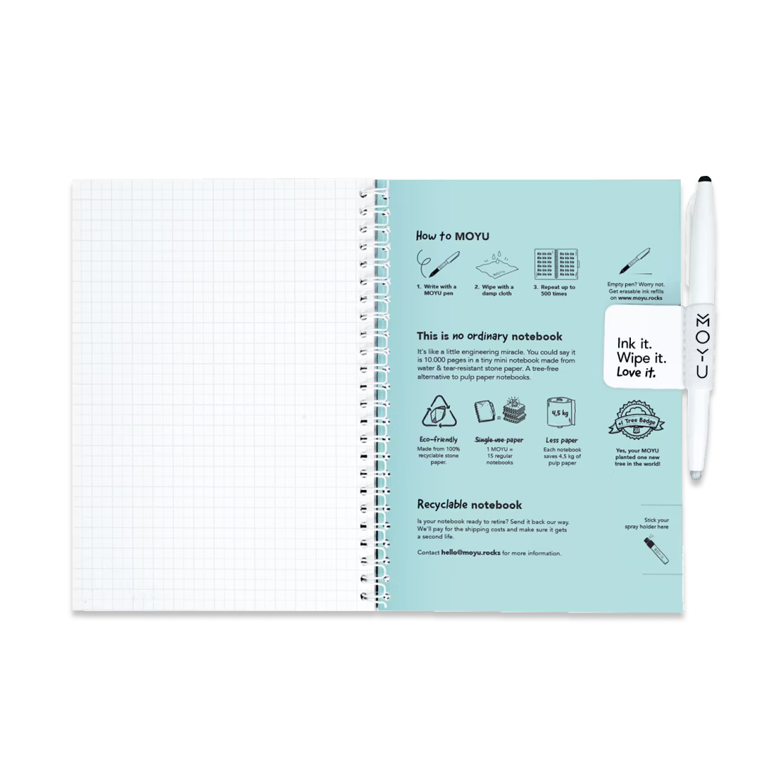 Erasable Notebook A5 - Misty Mountain