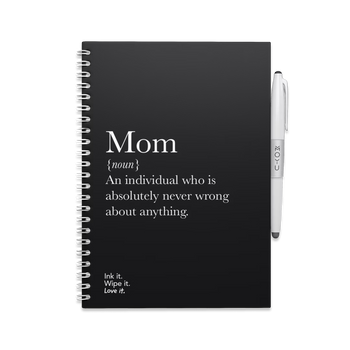 Uitwisbaar Notitieboek Moederdag