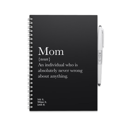 Uitwisbaar Notitieboek Moederdag