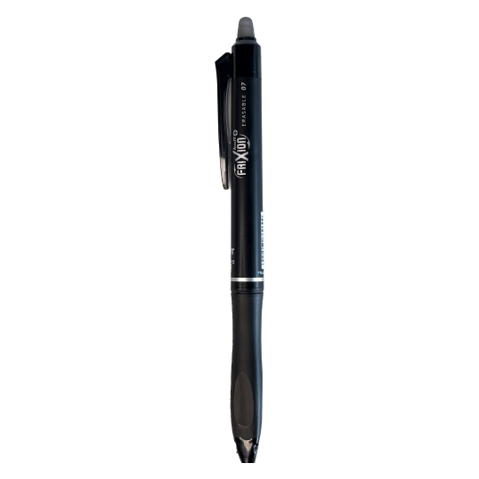 Erasable Clicker Pen Trifecta