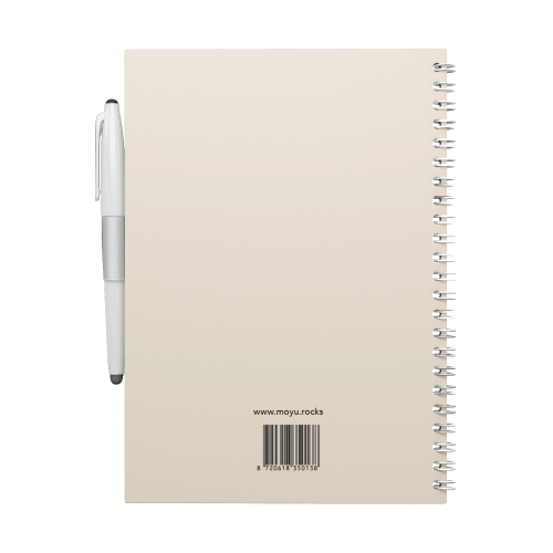 moyu-back-to-stone-notebooks-flamingo-desert-A5-back-cover