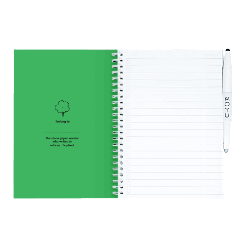 moyu-back-to-stone-notebooks-flashy-moss-A5-inside-front-cover
