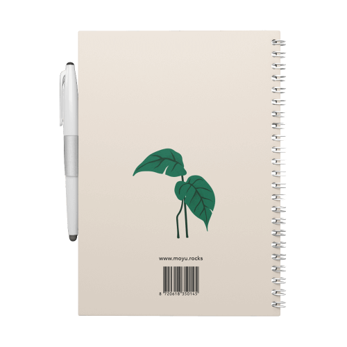 moyu-nature-on-rocks-notebooks-sandy-jungle-A5-back-cover
