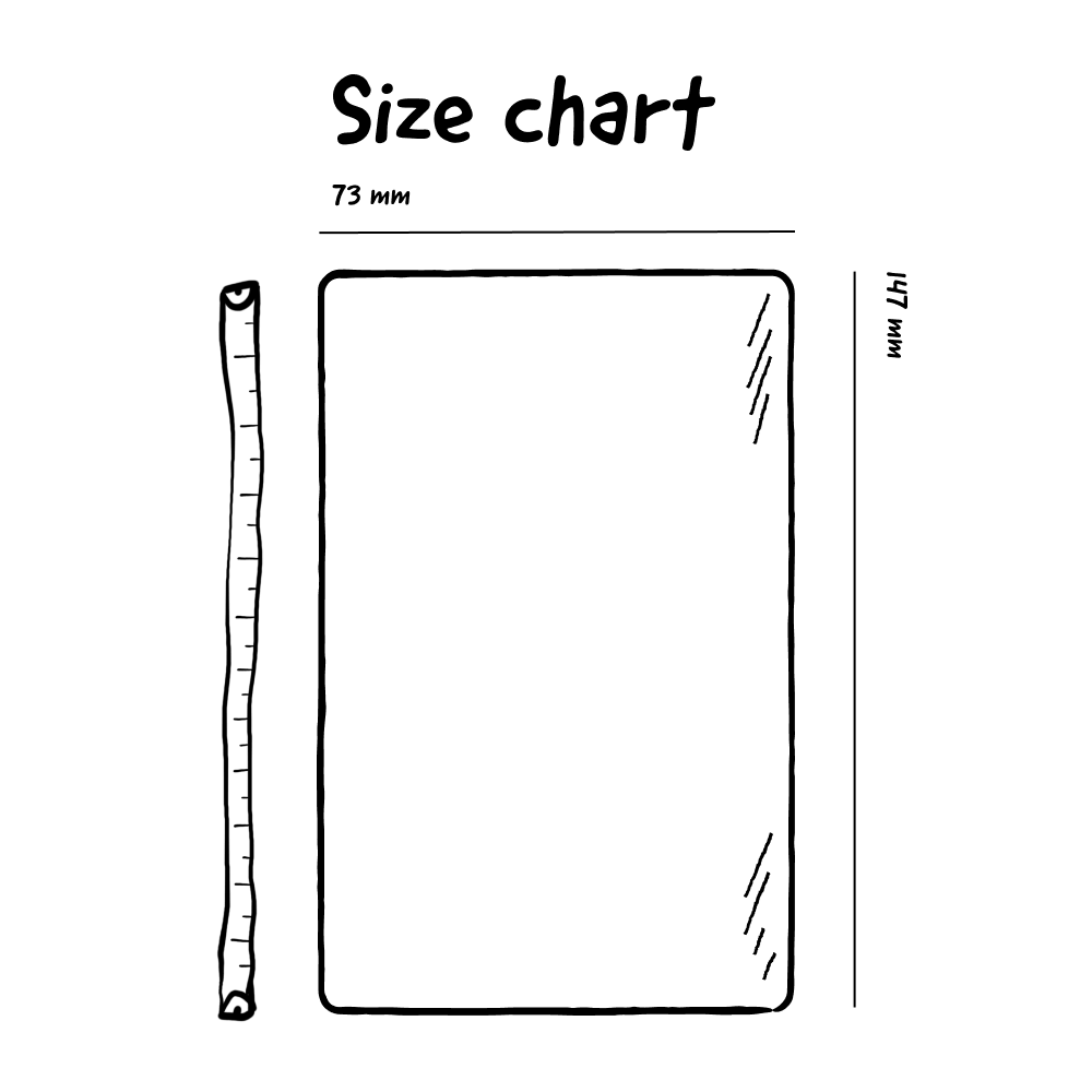 Uitwisbaar Boodschappenlijstje x3