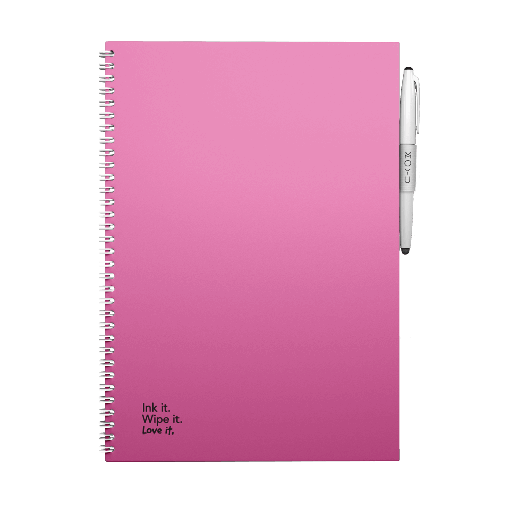 Simple Minimalist Color Dusty Rose Pink Notebook Journal 150 pages 6x9