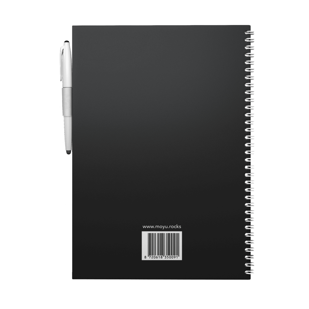 moyu-solid-elegance-notebooks-pitch-black-A4-back-cover