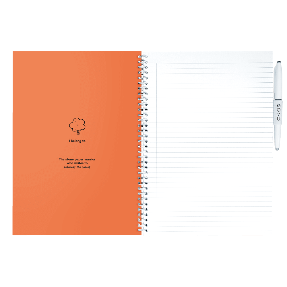 moyu-solid-elegance-notebooks-sunset-orange-A4-inside-front-cover