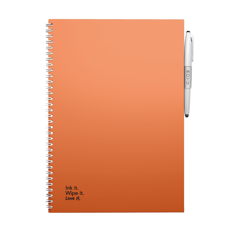 moyu-solid-elegance-notebooks-sunset-orange-A4