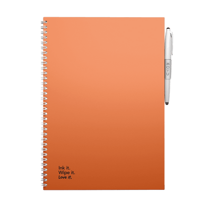 moyu-solid-elegance-notebooks-sunset-orange-A4