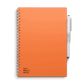 moyu-solid-elegance-notebooks-sunset-orange-A5