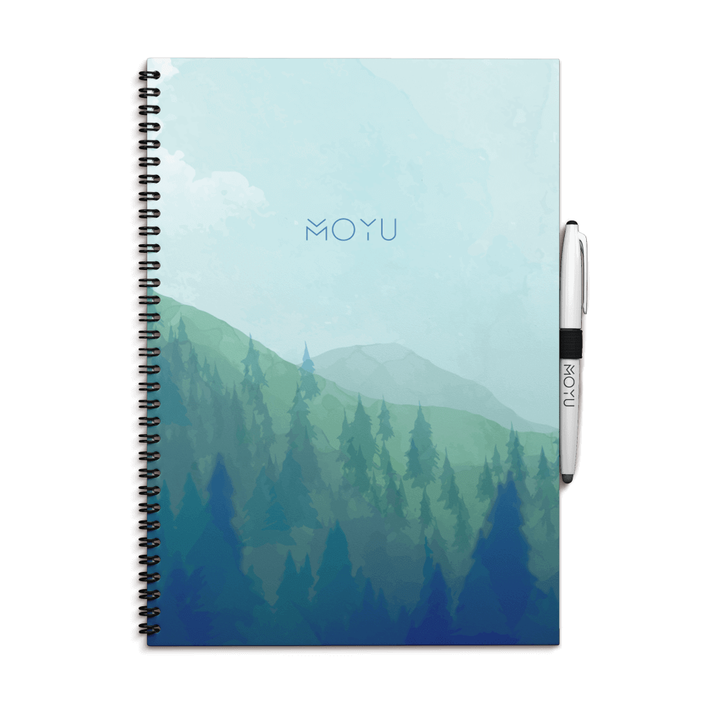 moyu-vintage-notebook-misty-mountain-A4