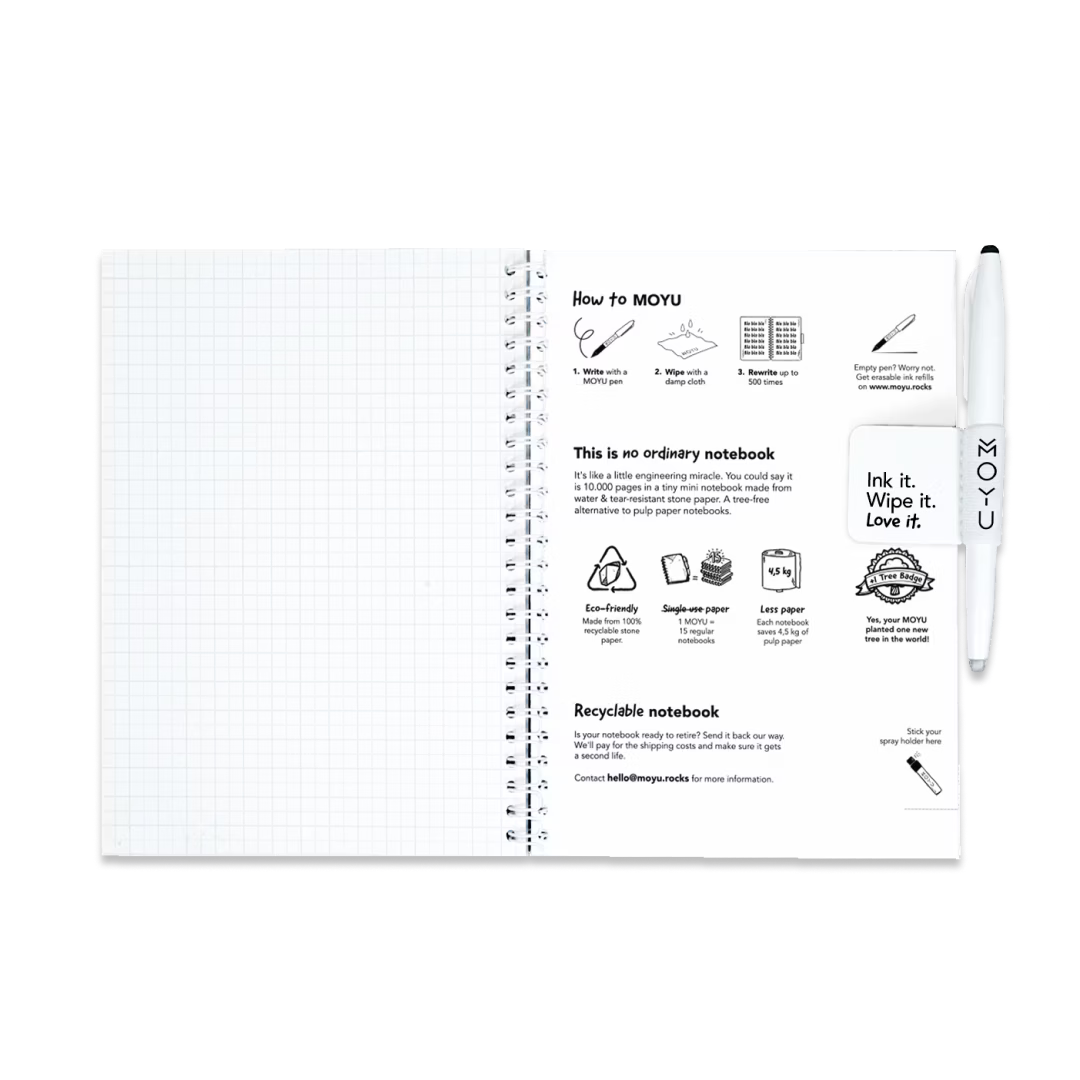 Erasable Notebook A5 - Nature Awakening