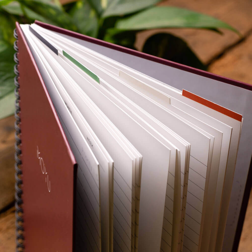 notebook-standing-up-showing-color-tabs