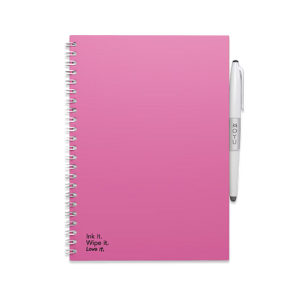 Erasable Notebook A5 - Passion Pink