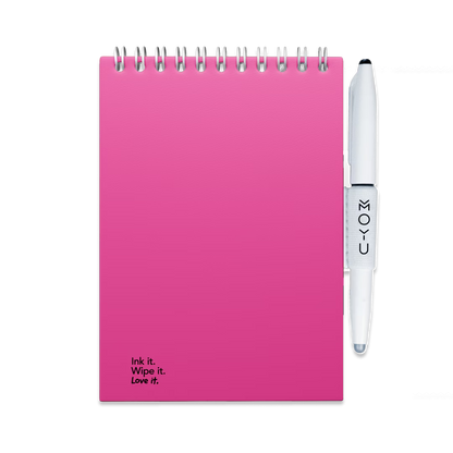 Erasable Notepad A6 - Passion Pink