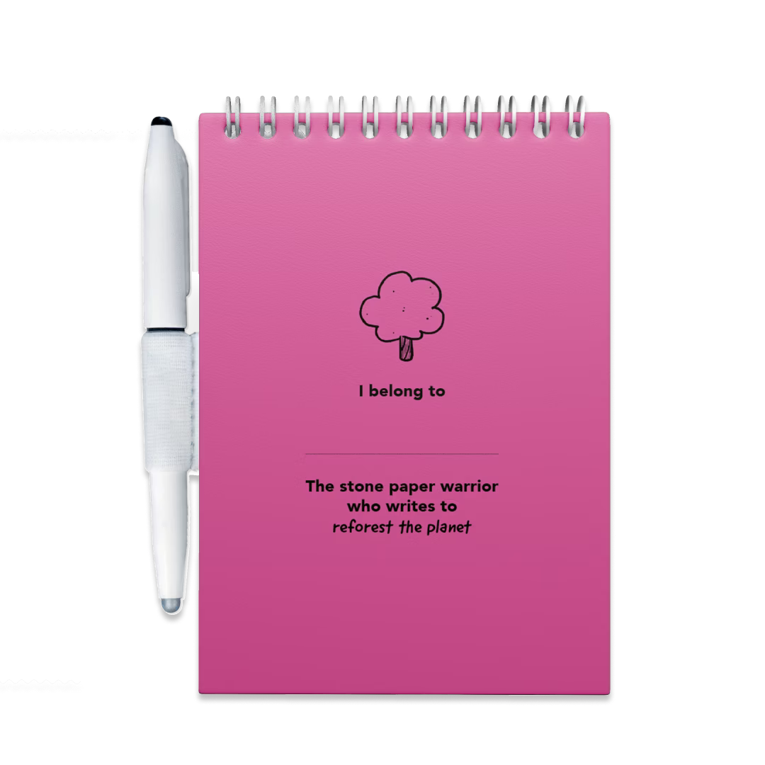 Erasable Notepad A6 - Passion Pink