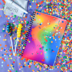 rainbow-pride-notebook-on-party-table