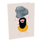 Caveman – Herbruikbare Bedankkaart