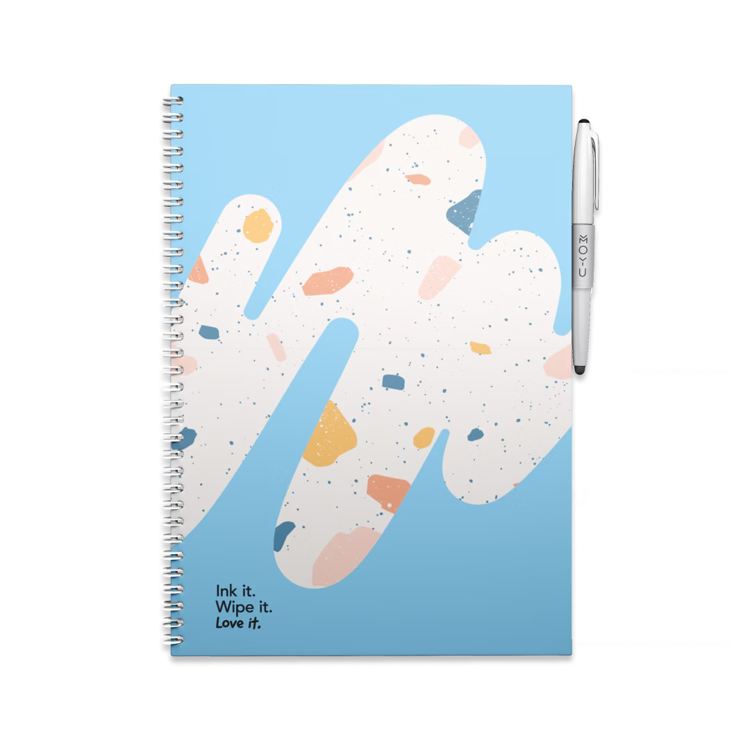 Erasable Notebook A4 - Rocky Ice